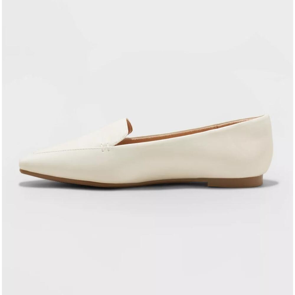 A New Day Women's Hayes Loafer Flats Cream Size 7.5 Memory Foam - Picture 3 of 12
